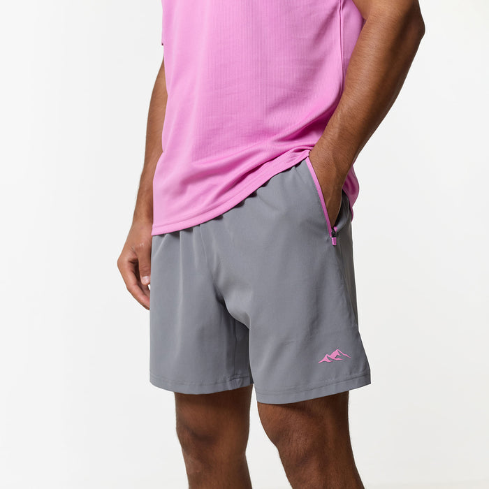 Pace Performance Twinset | Pink/Iron Grey