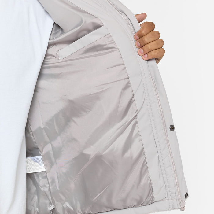 Padded Utility Shell Jacket | Stone