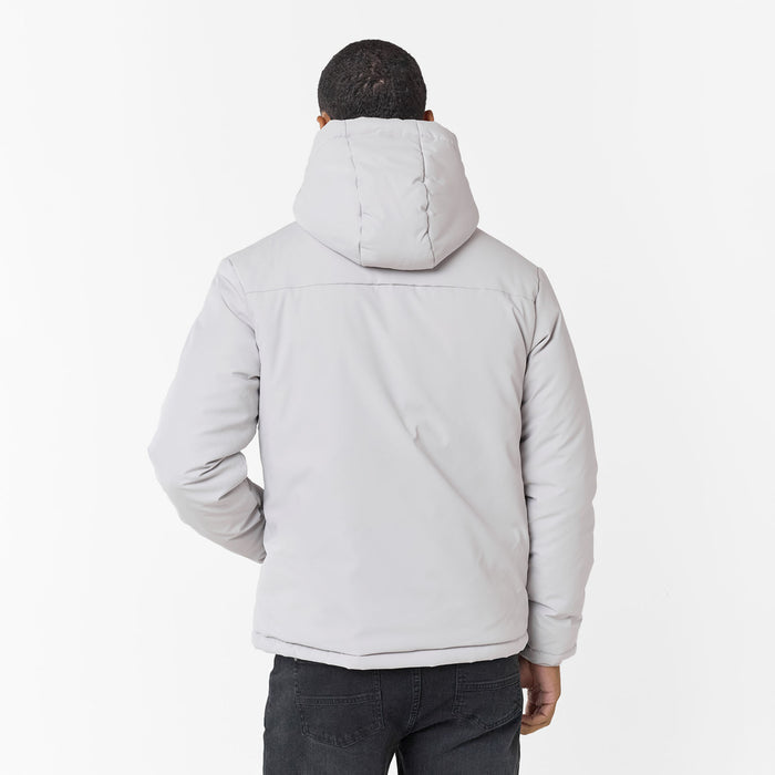 Padded Utility Shell Jacket | Stone