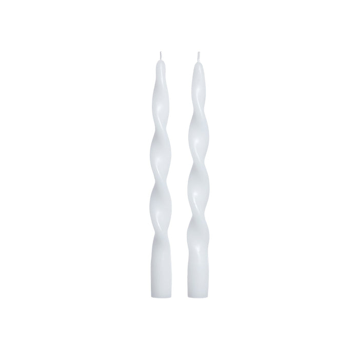 Pair of Lumière Twist Formal Candles 10" - Set of 6 - Candles by Carlyle Avenue