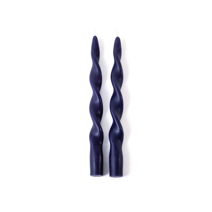 Pair of Lumière Twist Formal Candles 10" - Set of 6 - Candles by Carlyle Avenue