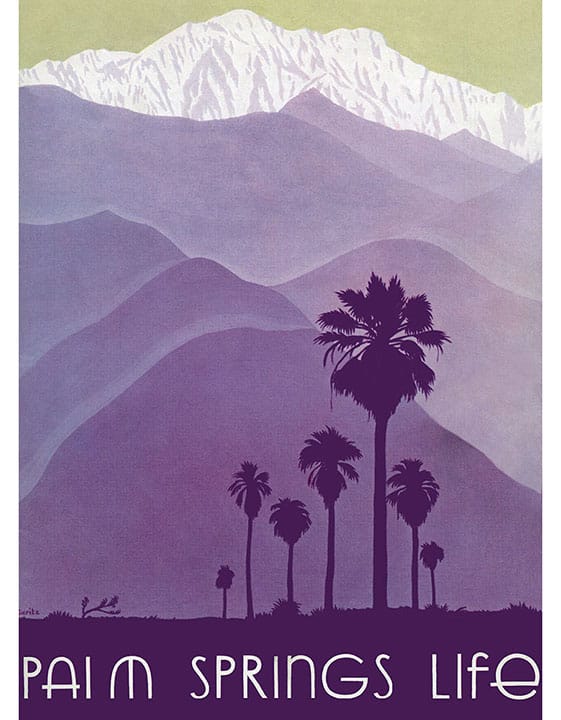 Palm Springs Life Cover Print - 1937 - Destination PSP