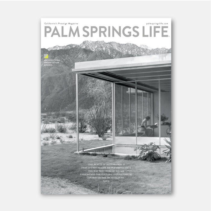 Palm Springs Life Unframed Cover - October 2024 - Modernism - Destination PSP