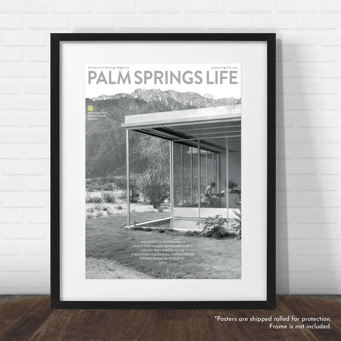 Palm Springs Life Unframed Cover - October 2024 - Modernism - Destination PSP