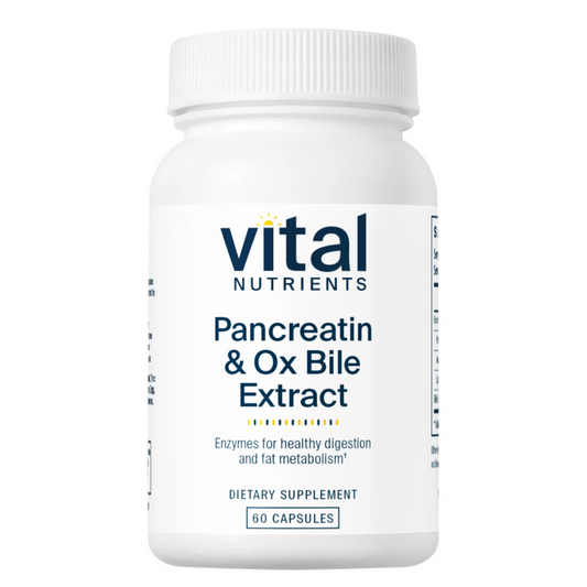Pancreatin and Ox Bile by Vital Nutrients