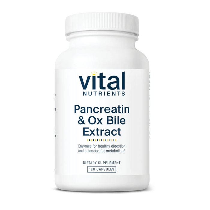 Pancreatin and Ox Bile Extract by Vital Nutrients