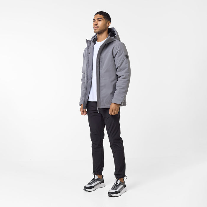Panel Parka | Mid Grey
