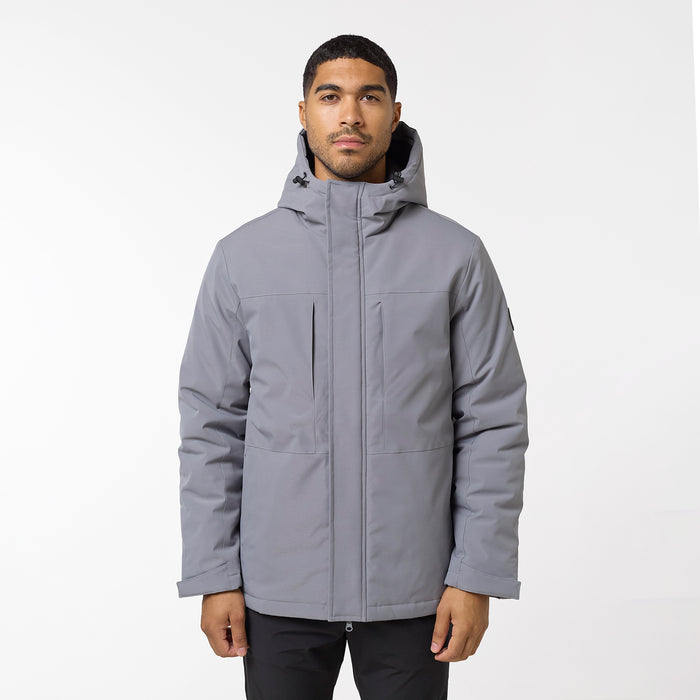 Panel Parka | Mid Grey