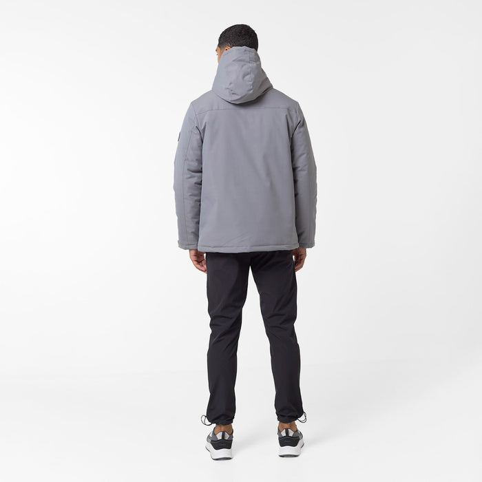 Panel Parka | Mid Grey