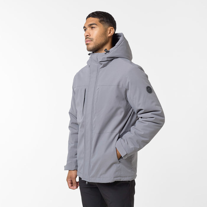 Panel Parka | Mid Grey