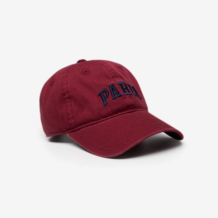 Women's  Burgundy Paris Cap  Closure London  Front View