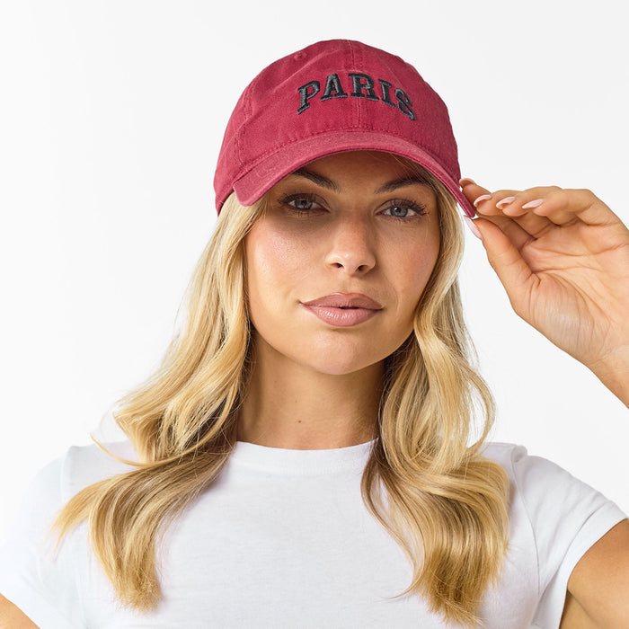 Paris Cap | Burgundy