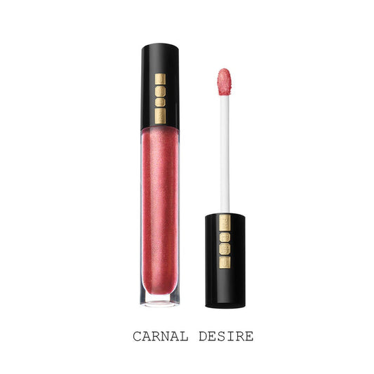 Pat McGrath Lust: Gloss Lip Gloss - Carnal Desire (Sheer Red with Sparkling Pink and Gold Pearl)