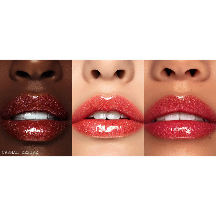 Pat McGrath Lust: Gloss Lip Gloss - Carnal Desire (Sheer Red with Sparkling Pink and Gold Pearl)