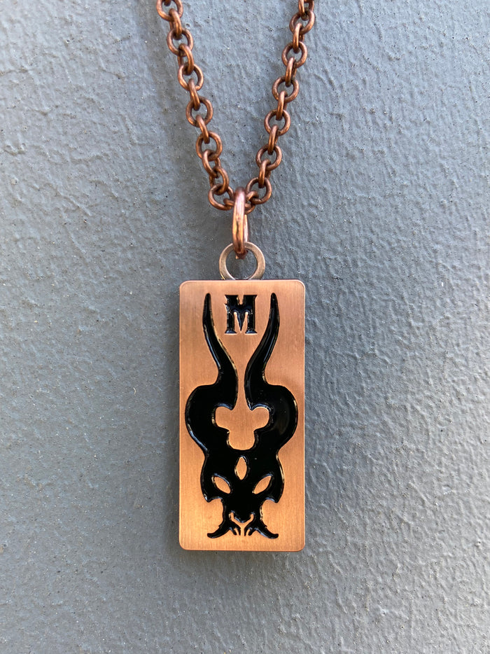 PATREON - COPPER MONSTER PENDANT