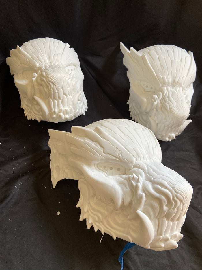 PATREON- ( MISCAST) CHOPHOUND MASK BLANK- READY TO SHIP
