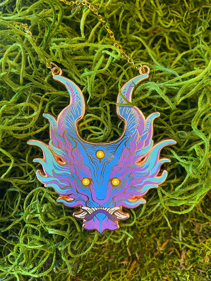 PATREON ONLY- PANOPTES ENAMEL PENDANT