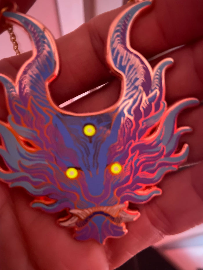 PATREON ONLY- PANOPTES ENAMEL PENDANT