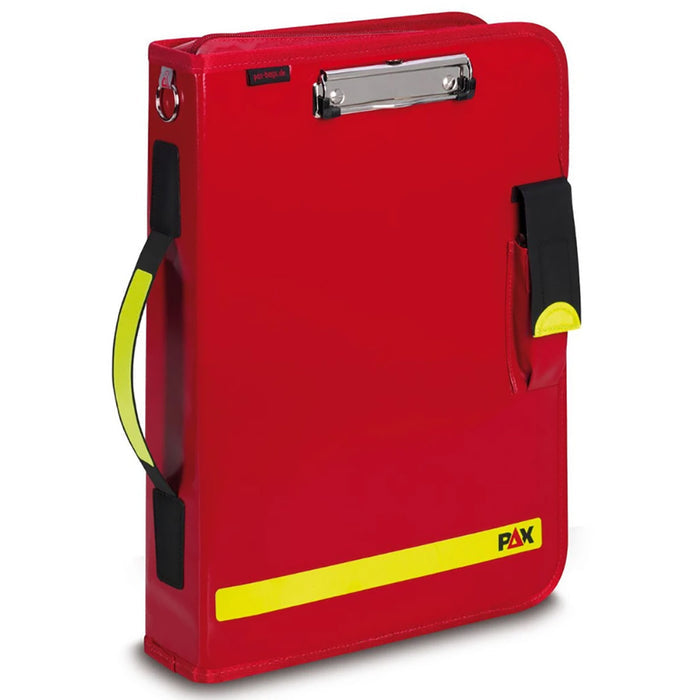 PAX Multi-Organizer, front vertical view, red color.