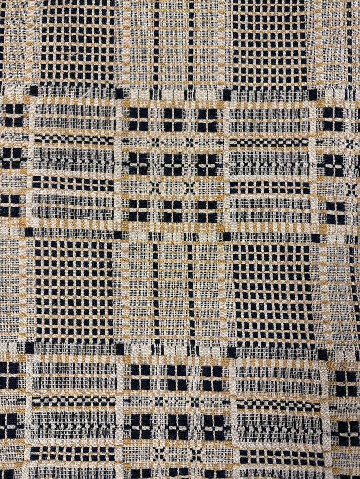 PC-TH-NW-MB Norwich Throw - Mustard, Black & Tan