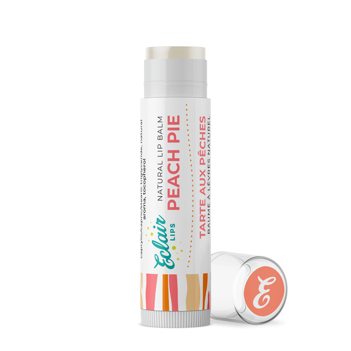 Eclair Lips Peach Pie lip balm