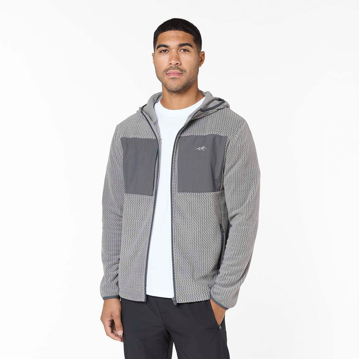Peaks Polar Fleece Jacket | Mid Grey