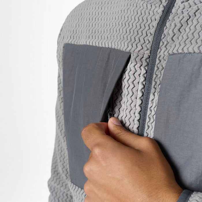 Peaks Polar Fleece Jacket | Mid Grey