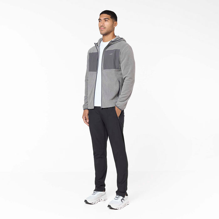 Peaks Polar Fleece Jacket | Mid Grey