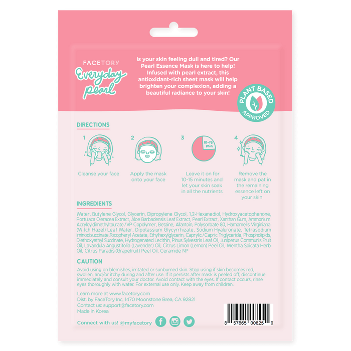 Pearl Brightening Face Mask