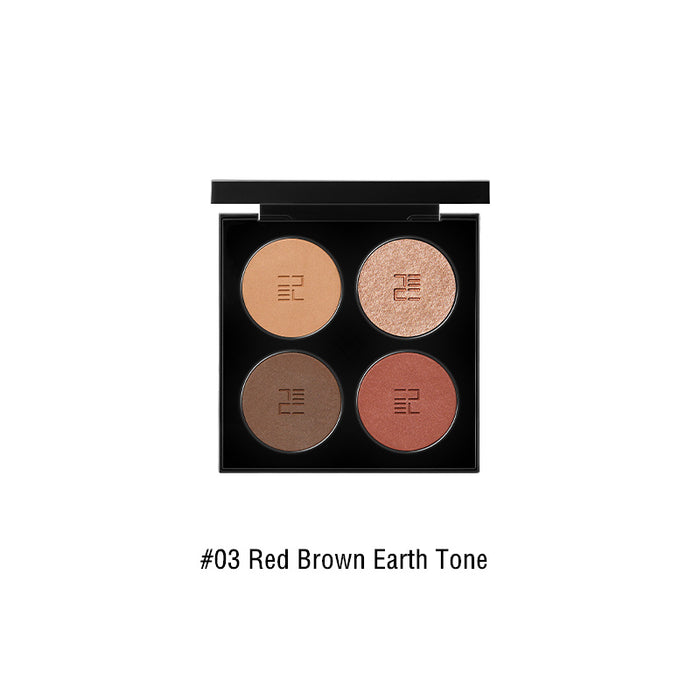 Perfect Diary Four Colors Essence Eyeshadow Palette T3801