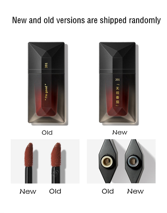 Perfect Diary Mysterious Black Veil Readme Velvet Matte Lip Gloss T3850