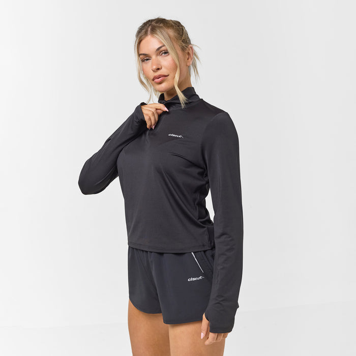 Performance 1/4 Zip Top | Black