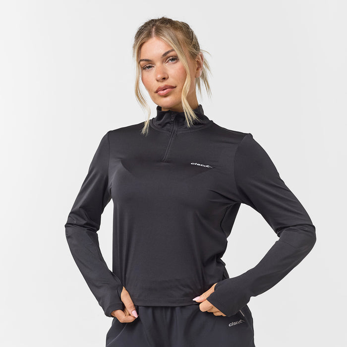 Performance 1/4 Zip Top | Black