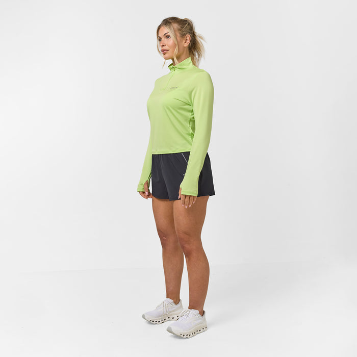 Performance 1/4 Zip Top | Matcha