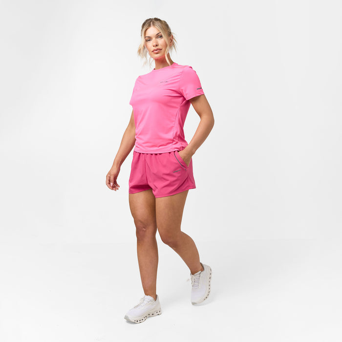 Performance Poly T-Shirt | Bright Pink