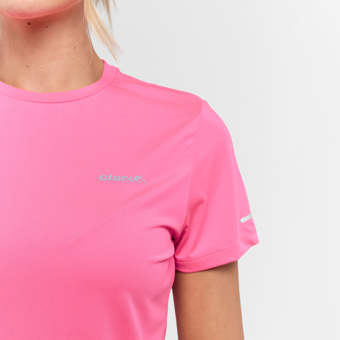 Performance Poly T-Shirt | Bright Pink