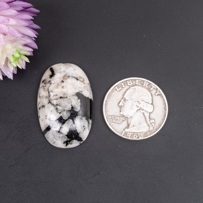 Phenakite Cabochon 45.90 ct 32x20mm - InnerVision Crystals