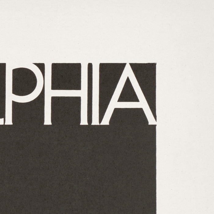 Philadelphia Travel Poster: Fotografi Din Philadelphia by U.S. Information Agency, 1980s