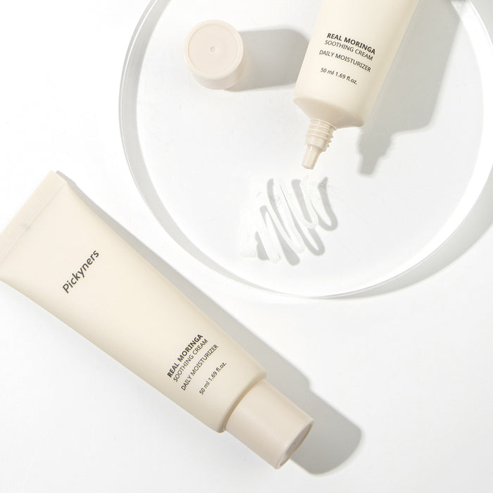 [ Pickyners ]  REAL MORINGA SOOTHING CREAM