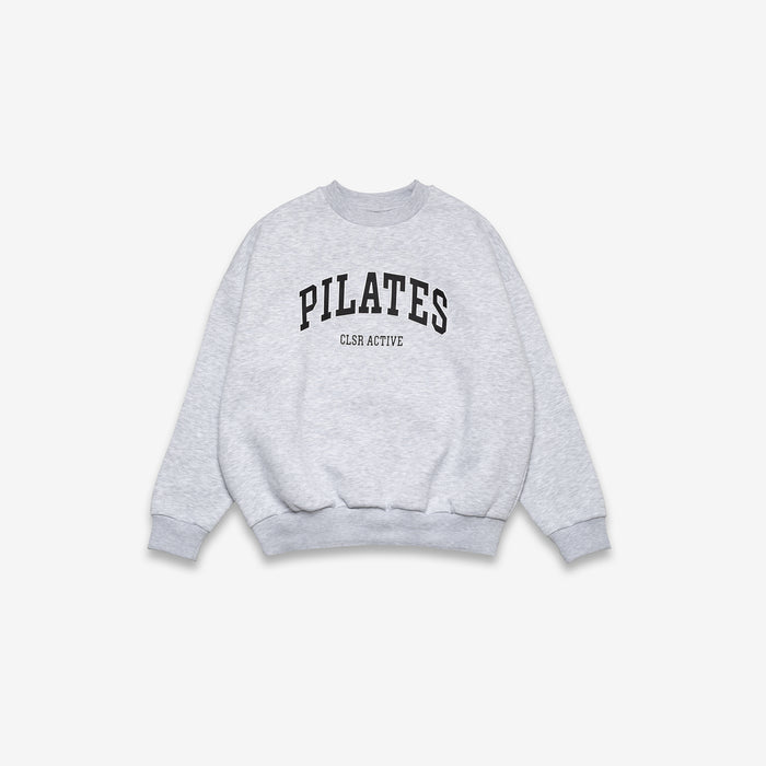 Pilates Sweatshirt | Grey Marl