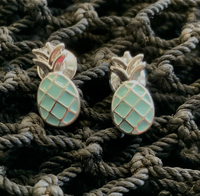 Pineapple Stud Earrings