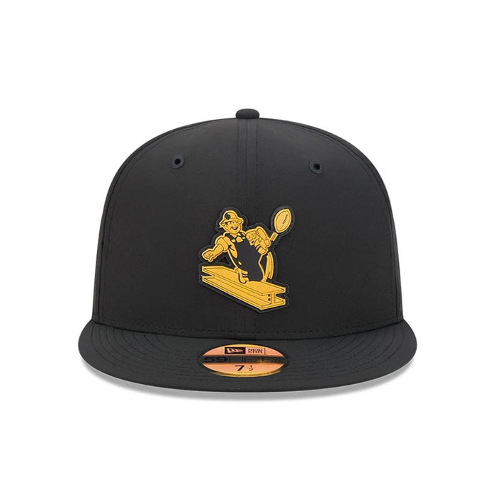 Pictured is this NFL Sideline 2026 Pittsburgh Steelers 59FIFTY Fitted cap in black. 2