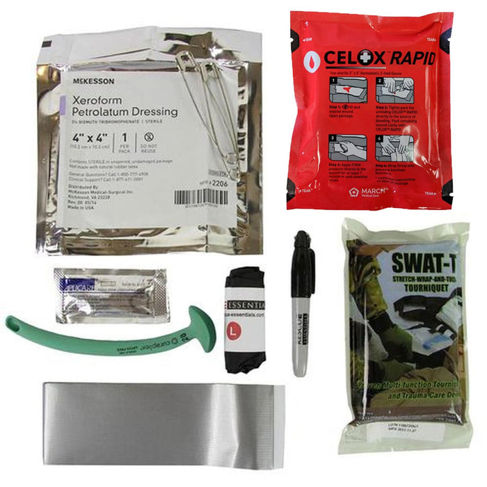Plain Clothes Carry Medical Kit, contents