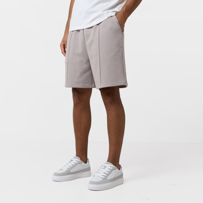 Pleated Core Short | Stone