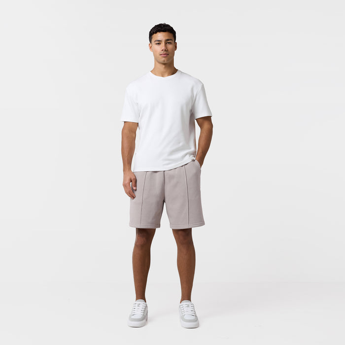 Pleated Core Short | Stone