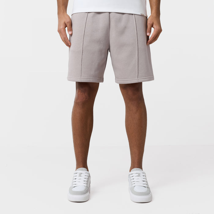 Pleated Core Short | Stone