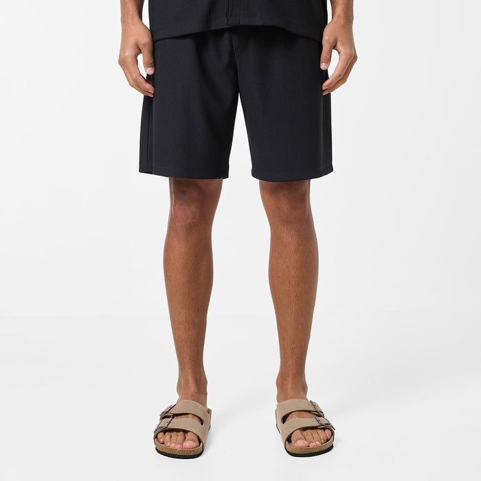 Pleated Short | Black