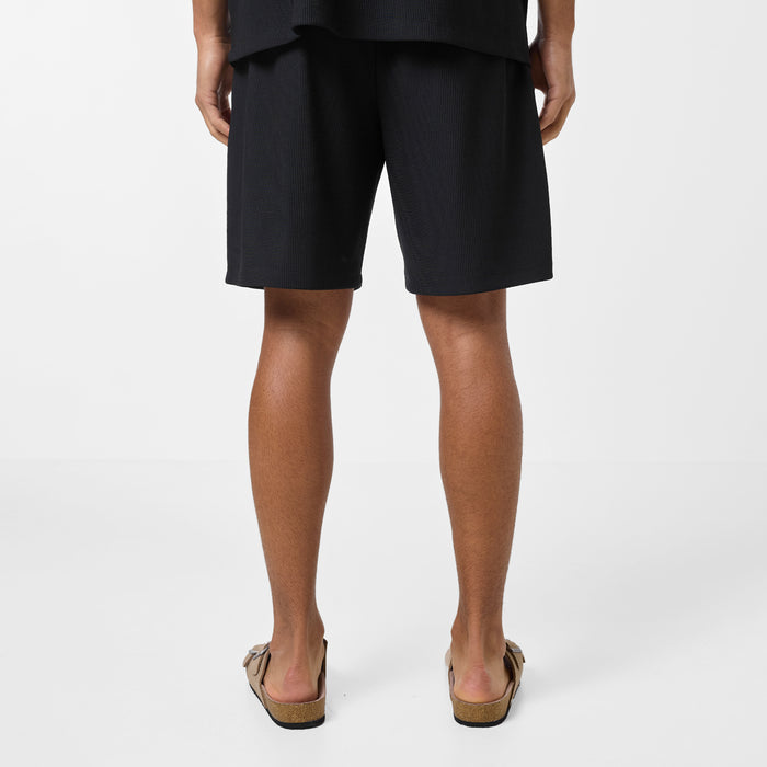 Pleated Short | Black