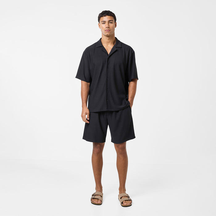 Pleated Twinset | Black