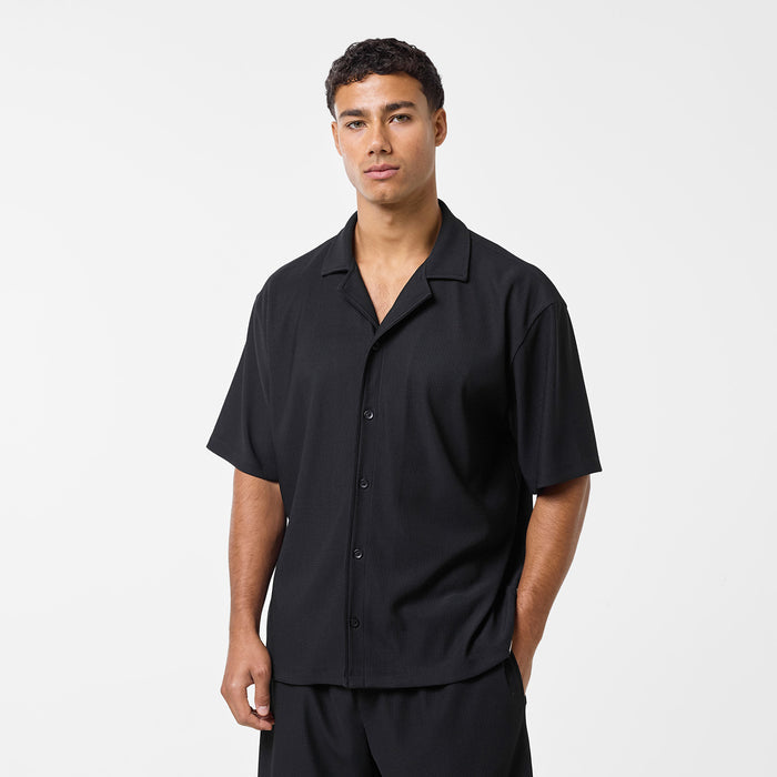 Pleated Twinset | Black